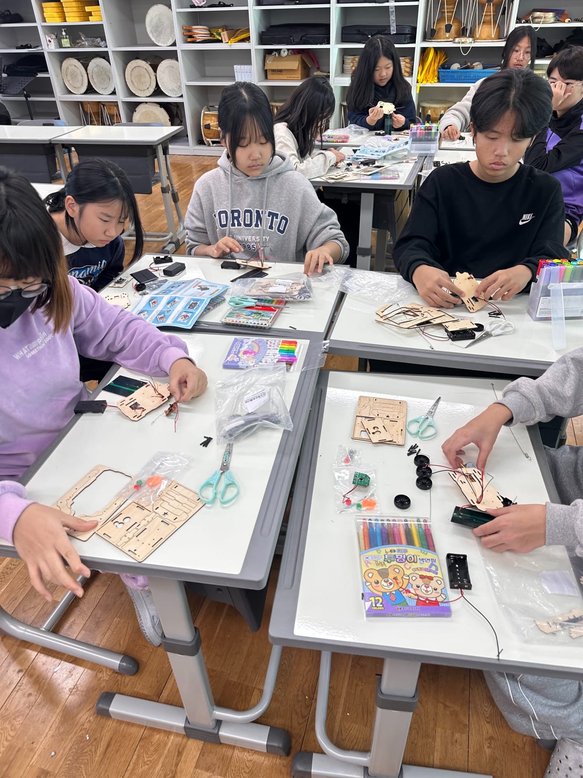 부림초등학교 태양광자동차 체험과 미래 진로 교육