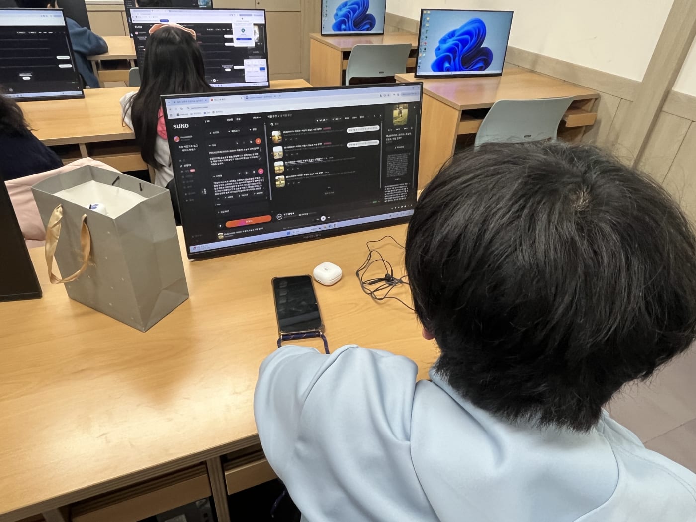 AI 음악 프로듀서 체험 수업 반응 폭발했던 이유(원주삼육초)