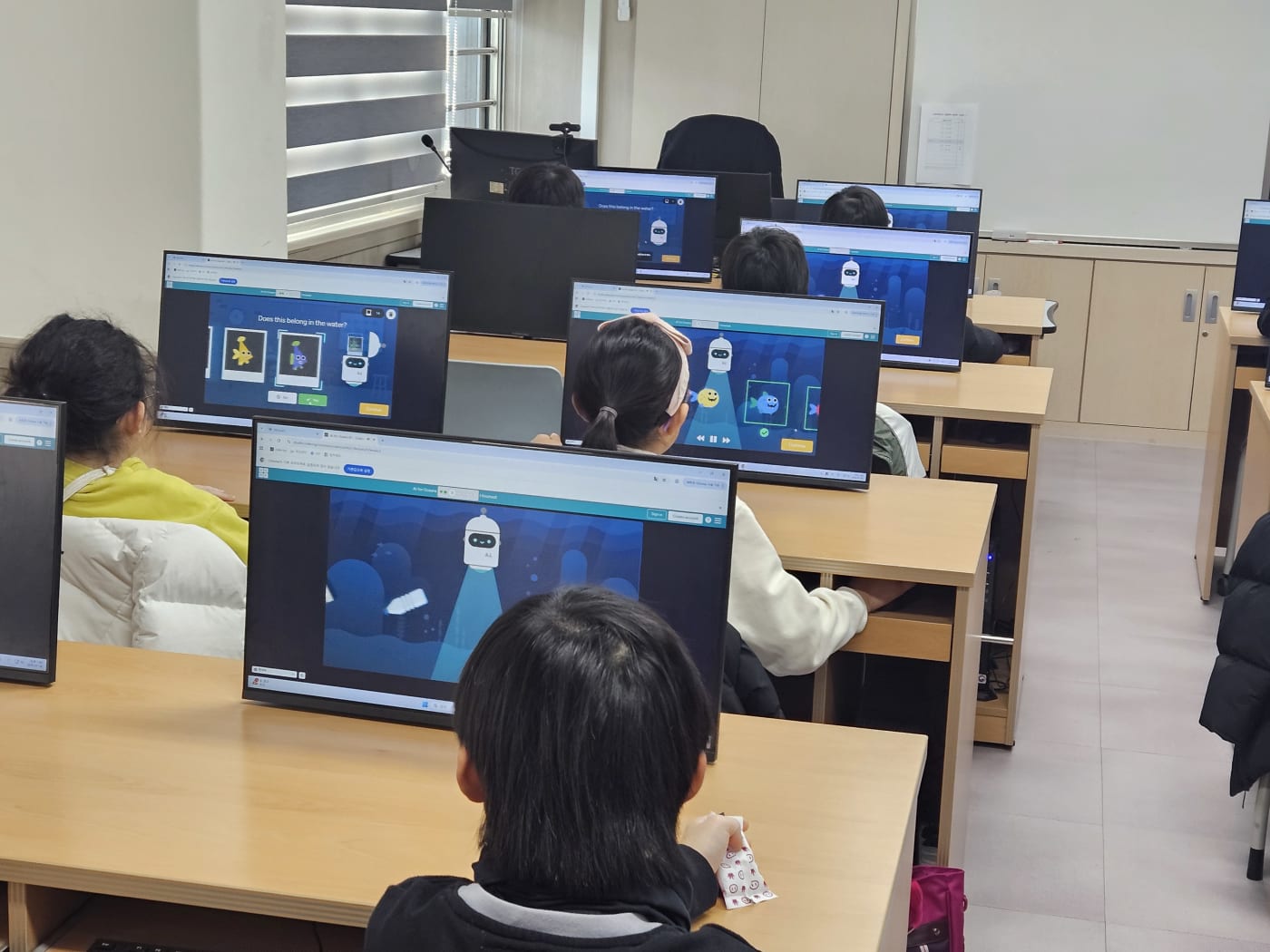 인공지능 체험 교실 원주삼육초에서 배우는 AI의 재미있는 시작