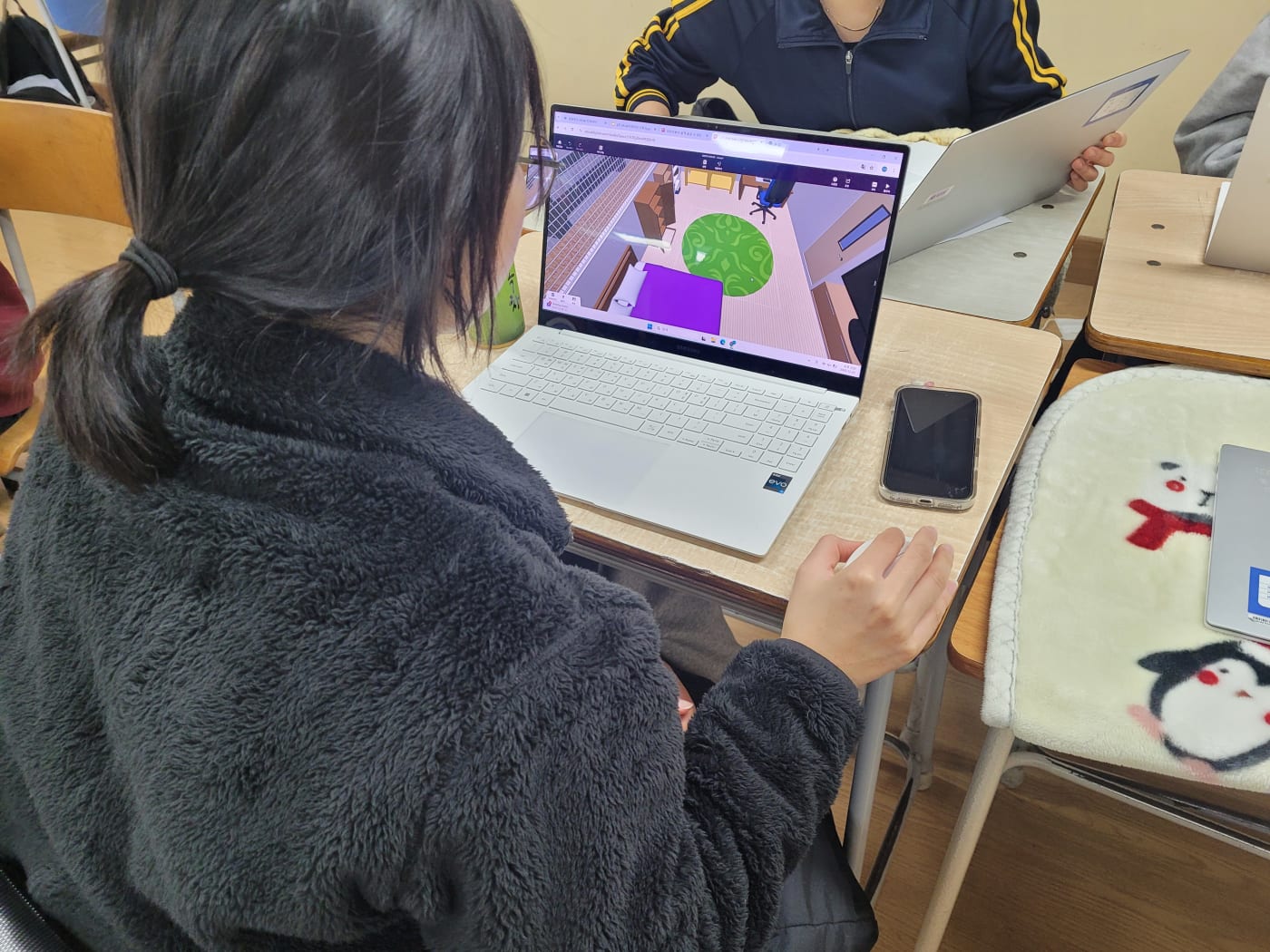 VRAR 디자이너의 꿈 강화여고에서 펼쳐진 Delightex 체험교육